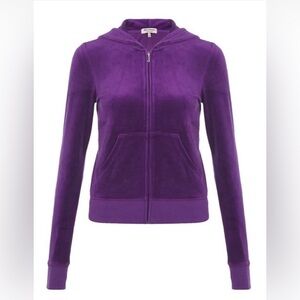 Y2K Juicy Couture 2000s zip up hoodie